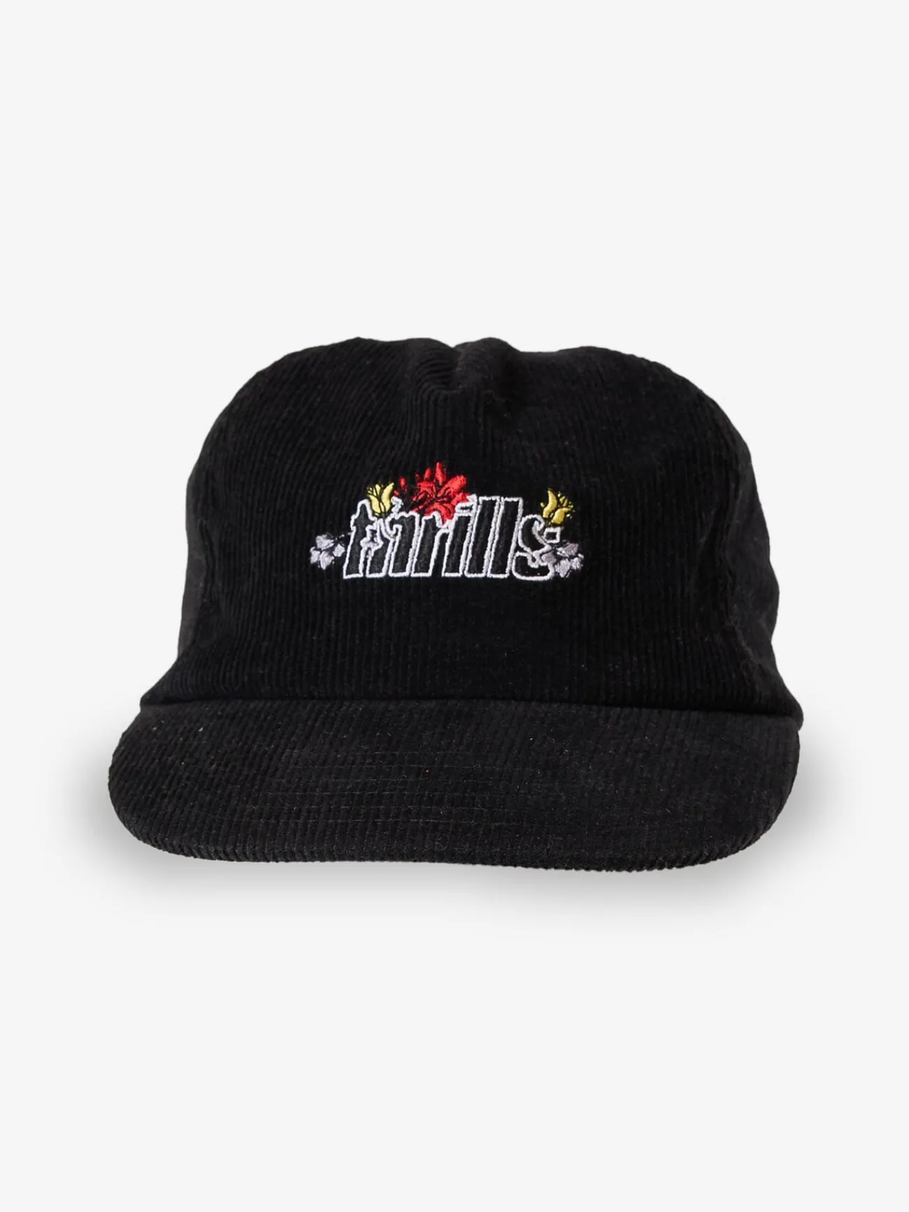 Discount Thrills Natural 5 Panel Cap - Black