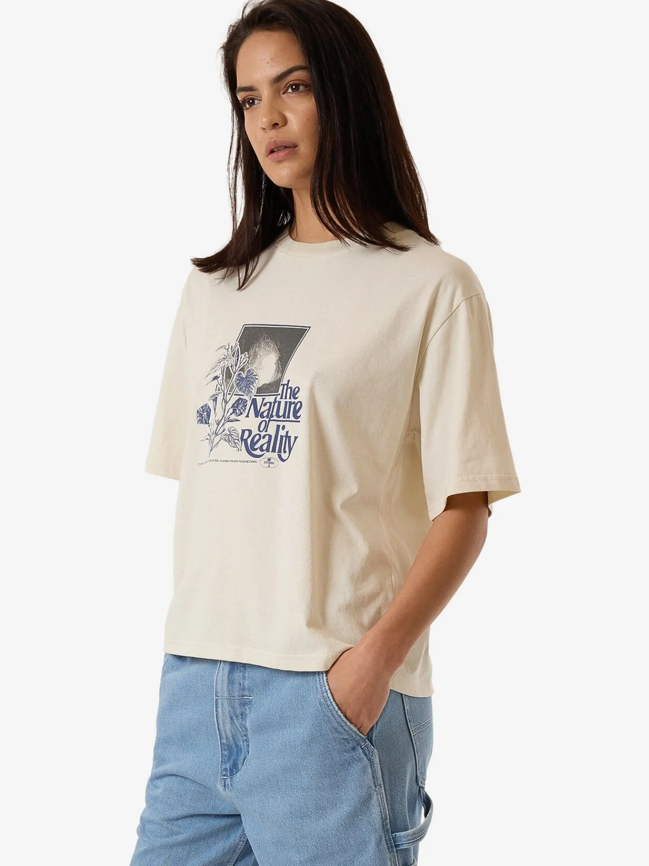 Best Thrills Nature Vs Nuture Square Tee - Heritage White HeritageWhite