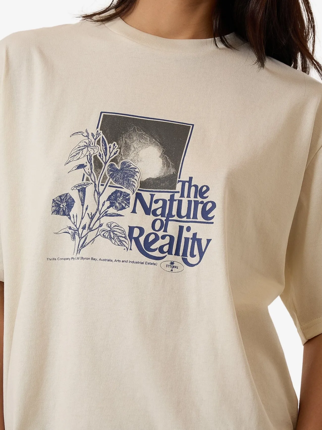Best Thrills Nature Vs Nuture Square Tee - Heritage White HeritageWhite