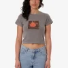 Fashion Thrills Natures Library Mini Tee - Washed Grey WashedGrey