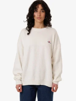 Hot Thrills Navigate Knit Pullover - Chalk