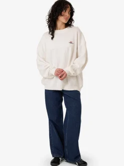 Hot Thrills Navigate Knit Pullover - Chalk