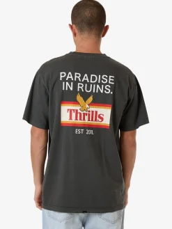 Online Thrills Never Stop Merch Fit Tee - Merch Black MerchBlack
