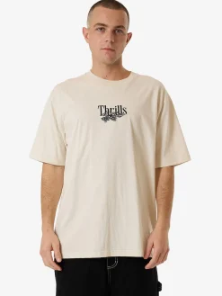 Online Thrills New Growth Oversize Fit Tee - Heritage White HeritageWhite