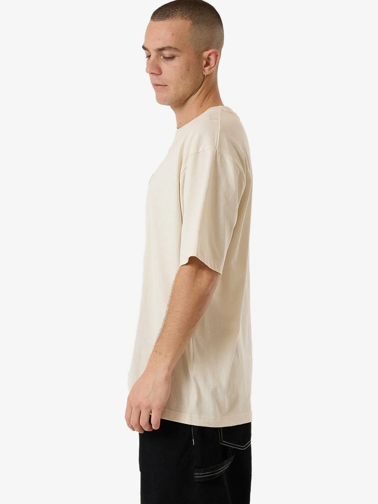 Online Thrills New Growth Oversize Fit Tee - Heritage White HeritageWhite