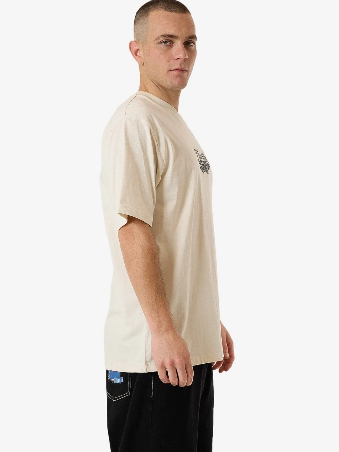 Online Thrills New Growth Oversize Fit Tee - Heritage White HeritageWhite