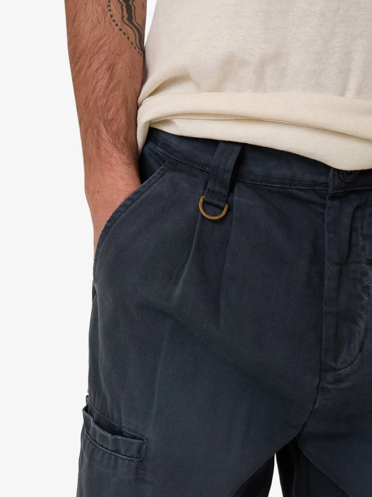 New Thrills New Issue Big Slacker Pant - Petrol