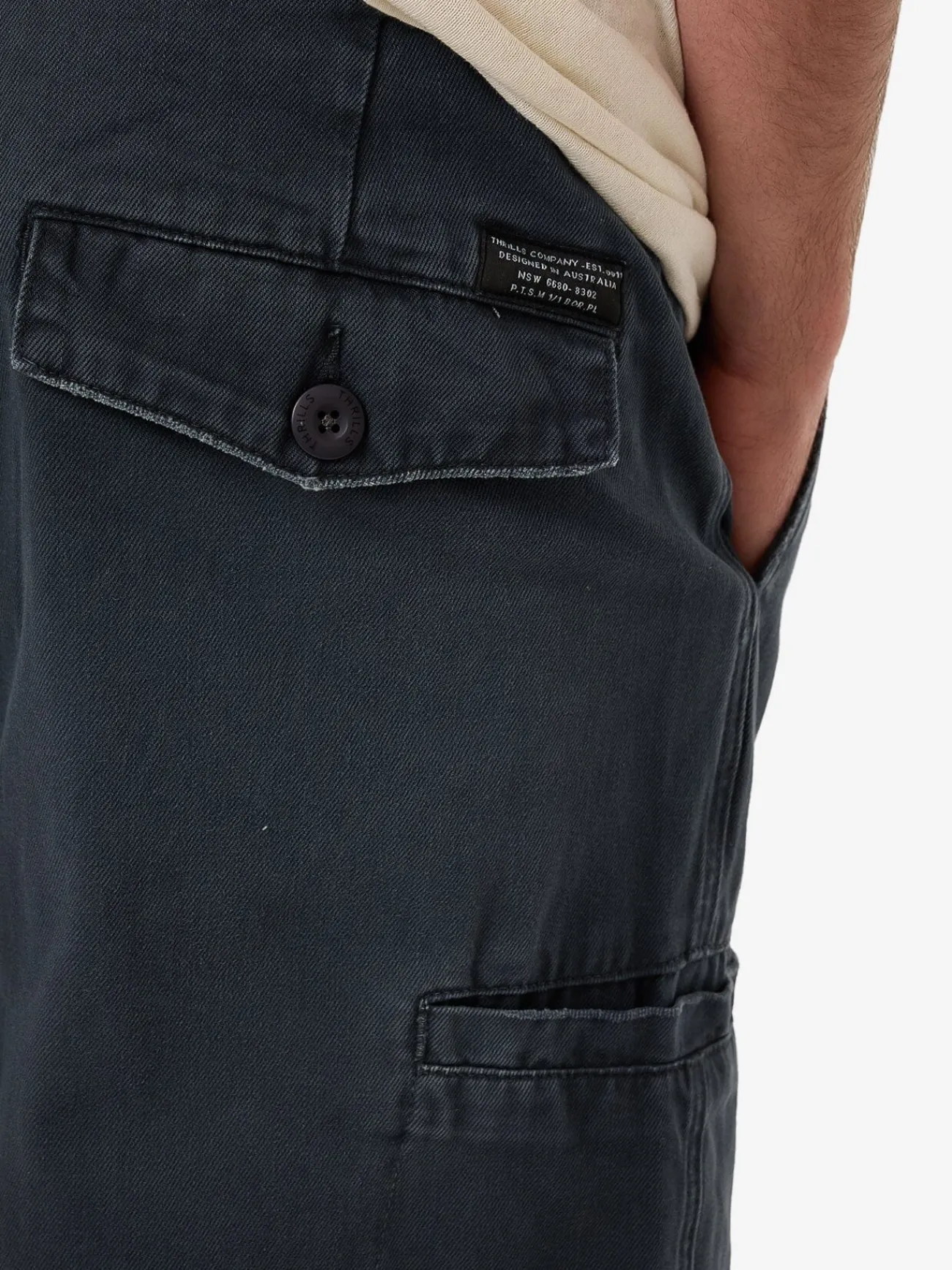 New Thrills New Issue Big Slacker Pant - Petrol