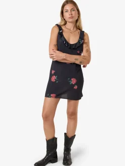 Online Thrills No Promises Juliette Mini Dress - Black