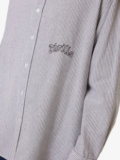 New Thrills Occasions Filter Long Sleeve Shirt - Black Stripe BlackStripe