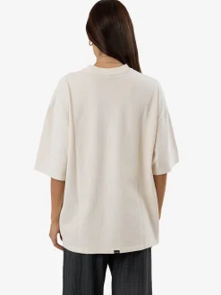 Sale Thrills One Way Or Another Oversized Tee - Heritage White HeritageWhite