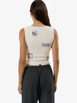 Clearance Thrills One Way Or Another Y2K Tank - Heritage White HeritageWhite