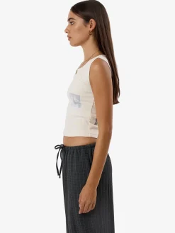 Clearance Thrills One Way Or Another Y2K Tank - Heritage White HeritageWhite