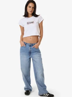 Fashion Thrills Paradise Wheels Mini Tee - White