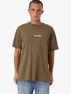 Sale Thrills Pharm Merch Fit Tee - Desert