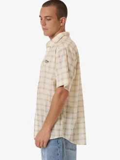 Fashion Thrills Pharm Short Sleeve Shirt - Desert
