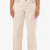 Online Thrills Pieces Billie Low Jean - Alabaster