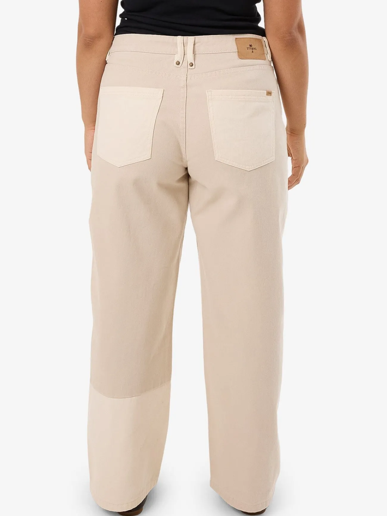 Online Thrills Pieces Billie Low Jean - Alabaster
