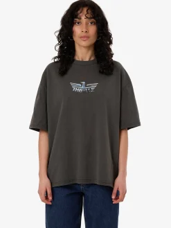 New Thrills Polished Wings Oversized Tee - Merch Black MerchBlack