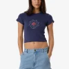 Outlet Thrills Poppy Portal Mini Tee - Estate Blue EstateBlue