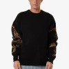 Discount Thrills Power Trip Crew Knit - Black