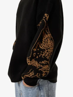 Discount Thrills Power Trip Crew Knit - Black