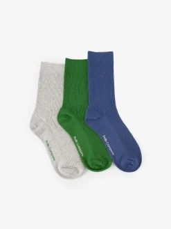 Clearance Thrills Professional Reality 3 Pack Sock - Elm Green - Snow Marle - Blue Ashes BlueAshes