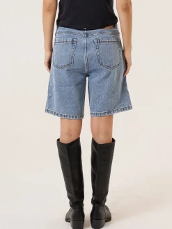 Outlet Thrills Reagan Slouch Short - Vintage Stone Blue VintageStoneBlue