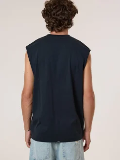 Fashion Thrills Recruit Merch Fit Muscle Tee - Washed Black WashedBlack