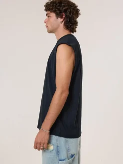 Fashion Thrills Recruit Merch Fit Muscle Tee - Washed Black WashedBlack