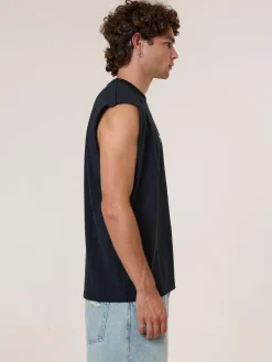 Fashion Thrills Recruit Merch Fit Muscle Tee - Washed Black WashedBlack