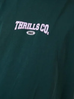 Online Thrills Recruit Merch Fit Muscle Tee - Forest Green ForestGreen