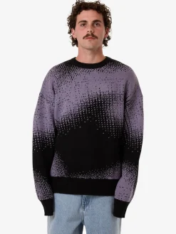 Outlet Thrills Relax Your Eyes Crew Knit - Black
