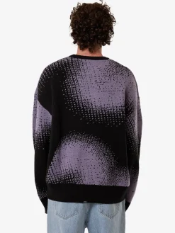 Outlet Thrills Relax Your Eyes Crew Knit - Black