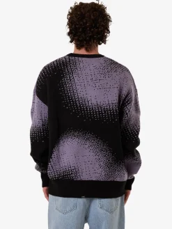 Outlet Thrills Relax Your Eyes Crew Knit - Black