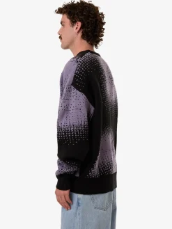 Outlet Thrills Relax Your Eyes Crew Knit - Black