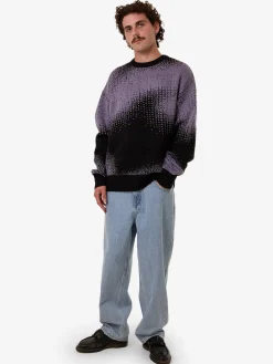 Outlet Thrills Relax Your Eyes Crew Knit - Black