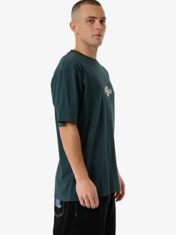 Outlet Thrills Reverb Oversize Fit Tee - Jasper Green JasperGreen