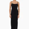 Online Thrills Rib Seam Dress - Black