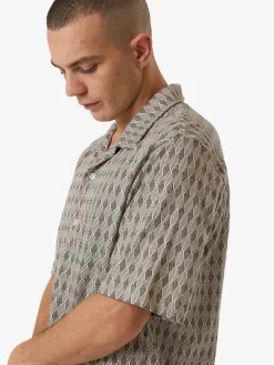 Sale Thrills Royalty Bowling Shirt - Black