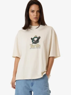 Sale Thrills Royalty Oversized Tee - Heritage White HeritageWhite