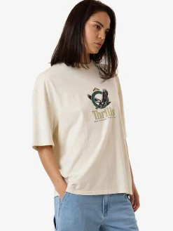 Sale Thrills Royalty Oversized Tee - Heritage White HeritageWhite