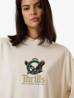 Sale Thrills Royalty Oversized Tee - Heritage White HeritageWhite