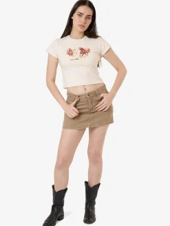 Outlet Thrills Ruthless Frontier Mini Tee - Heritage White HeritageWhite
