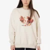 Best Thrills Ruthless Frontier Slouch Crew - Heritage White HeritageWhite
