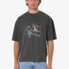 Online Thrills Scorpion Ridge Box Fit Oversize Short Tee - Merch Black MerchBlack