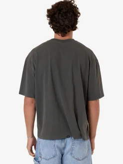 Online Thrills Scorpion Ridge Box Fit Oversize Short Tee - Merch Black MerchBlack