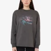 Discount Thrills Scorpion Ridge Long Sleeve Oversized Tee - Merch Black MerchBlack