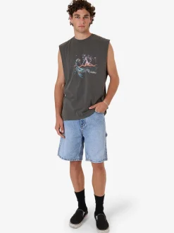 Online Thrills Scorpion Ridge Merch Fit Muscle Tee - Merch Black MerchBlack