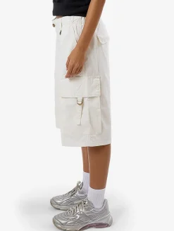 New Thrills Scout Cargo Jort - Vapour White VapourWhite